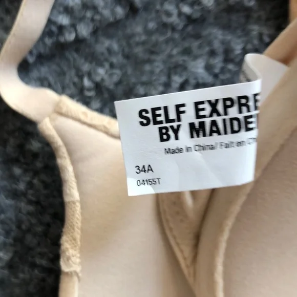 Maidenform Lace Accent Tan Bra - Picture 4 of 7